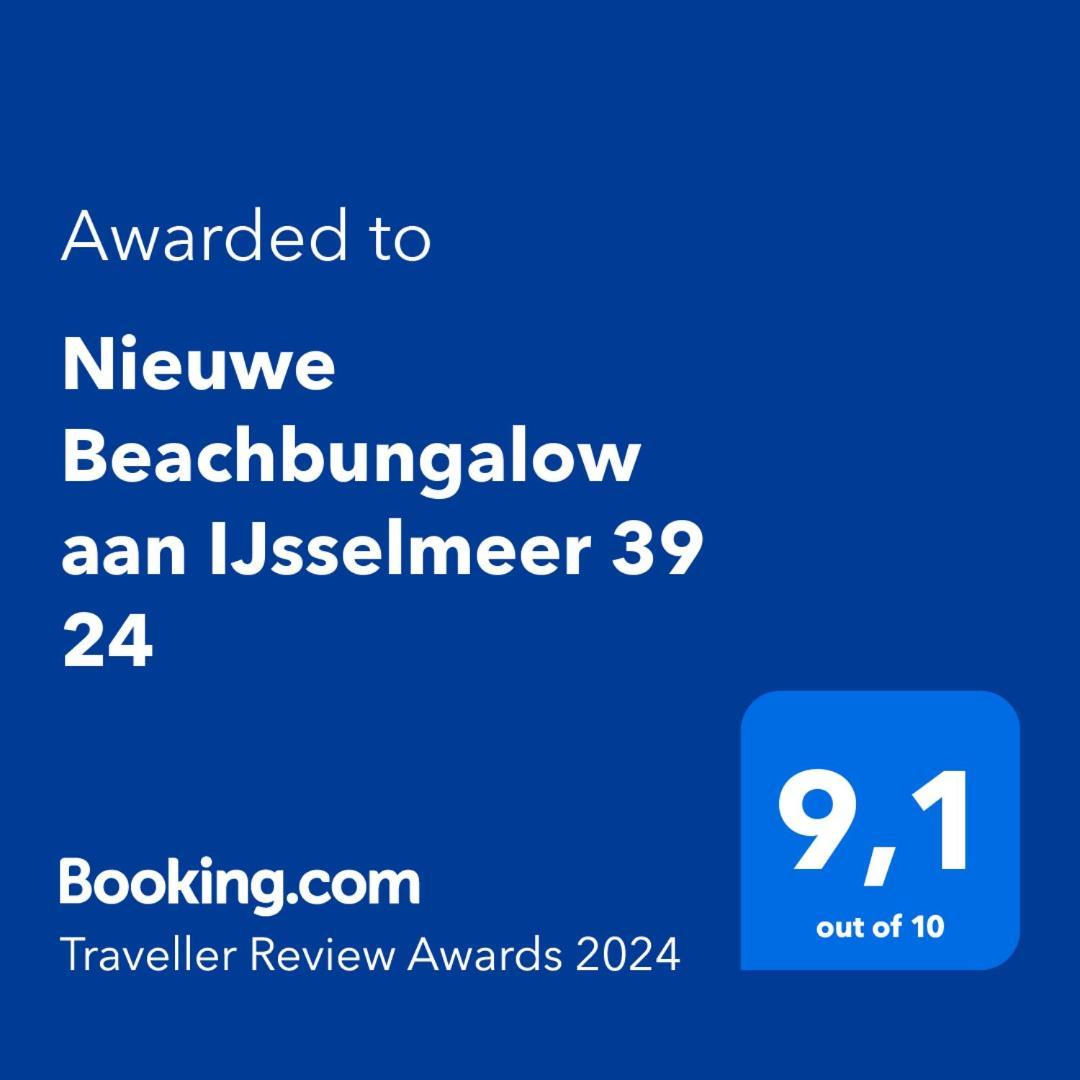 Nieuwe Beachbungalow Aan Ijsselmeer 39 24 Four Seasons 莱米尔 外观 照片